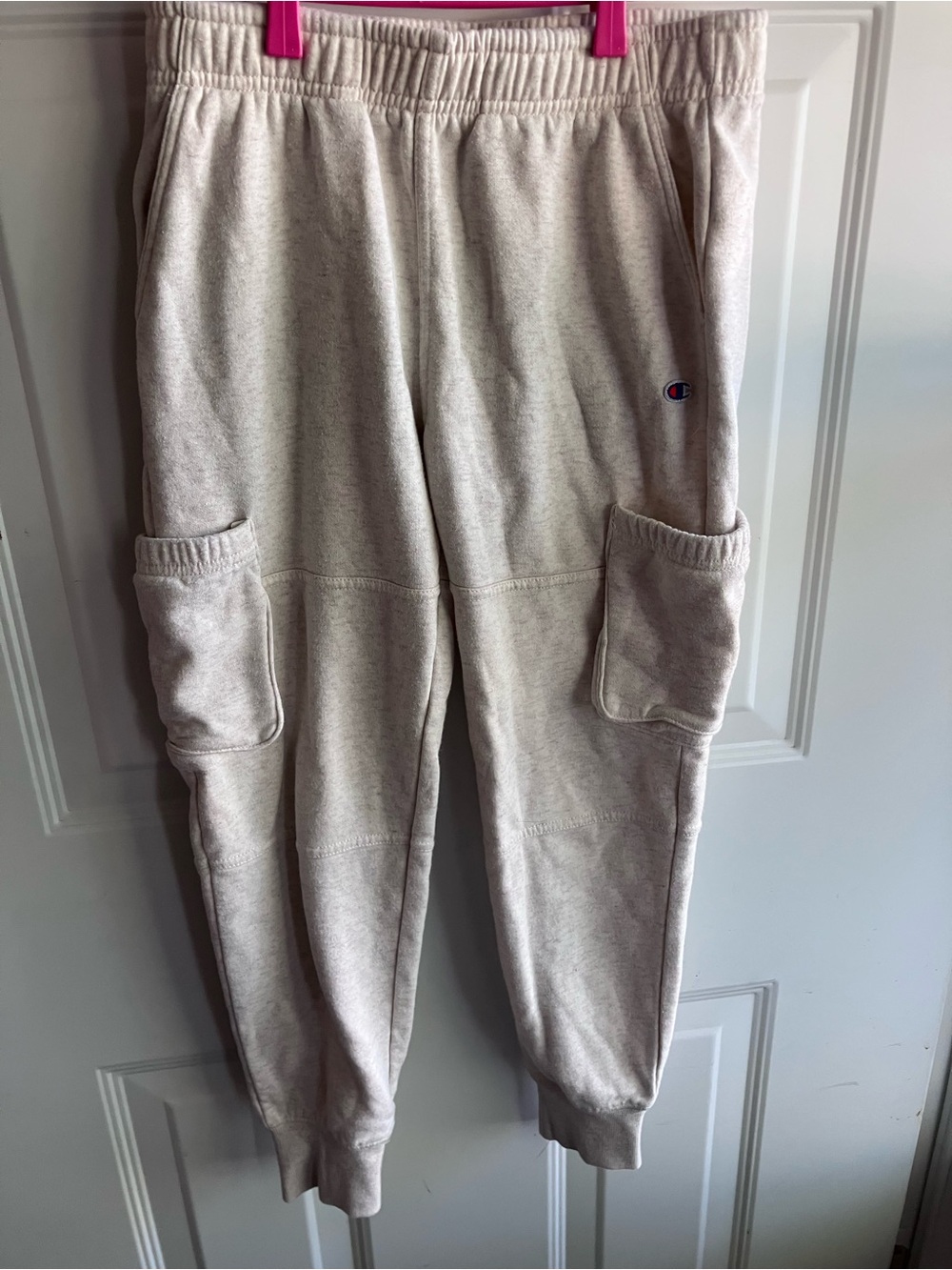 Champion beige sweatpants joggers size 10 12